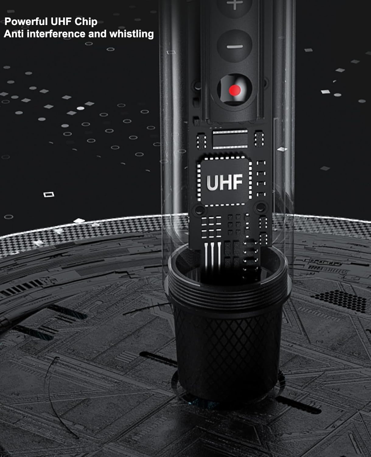 UHF Wireless Microphone Only D4 / D5 (X30) Karaoke Machine