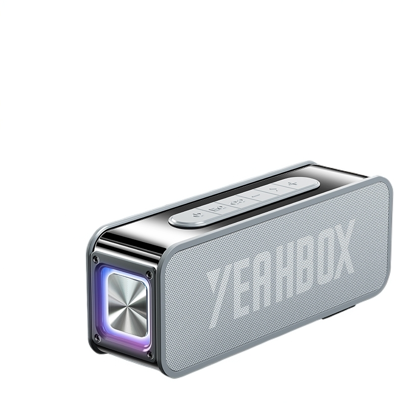 مكبر صوت بلوتوث محمول من YEAHBOX، صوت قوي 60 وات وباس عميق، مقاوم للماء IPX6، يدعم مدخل بلوتوث/Aux/TF Card/U Disk، 60 وات من مكبرات الصوت المتعددة للمنزل، في الهواء الطلق والسفر