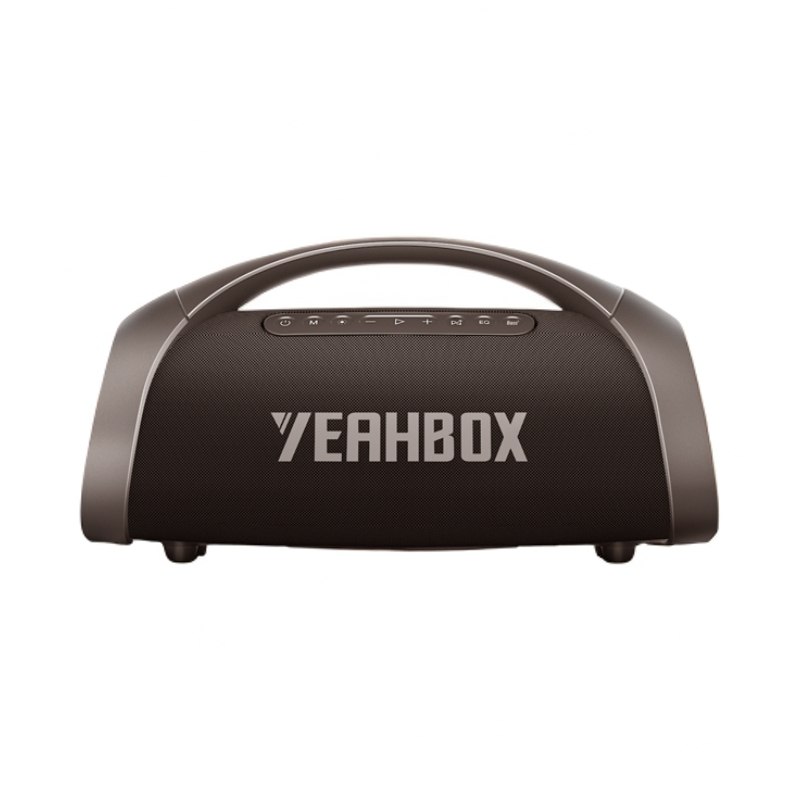YEAHBOX Portable Bluetooth Speaker, 200W Wireless Outdoor Speaker, Large Loud with Deep Bass, IPX67 Waterproof Speaker with Subwoofer/Power Bank/EQ, Bluetooth/TF/AUX/U Disk Input