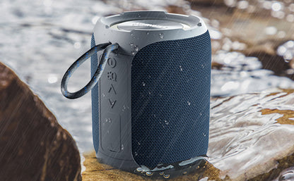 YEAHBOX Portable Speaker with Stereo Wireless, IPX7 Waterproof Speaker with 4-in 1 BT/Aux/TF-Card/U Disk Input, Wireless Speaker for Outdoor/Home/Party/Electronic Gadgets